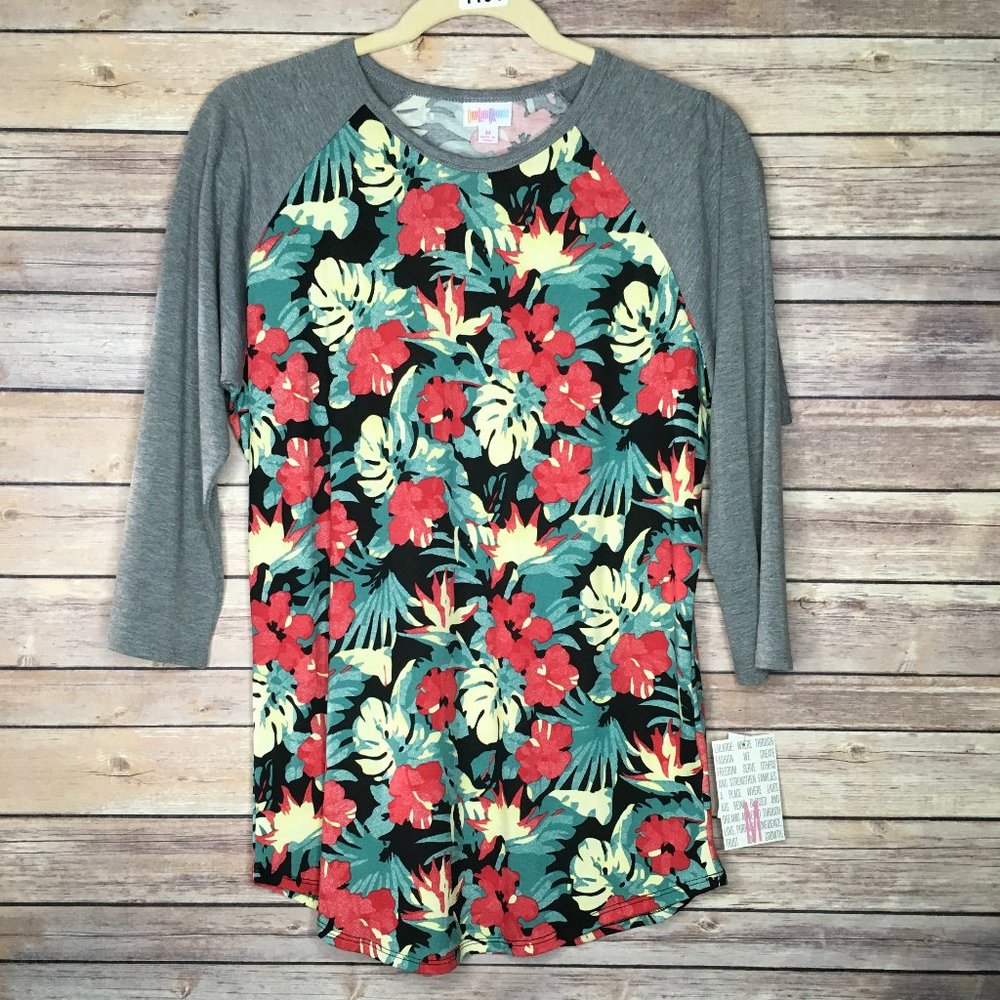 LulaRoe (1.0) Medium Randy Floral Print - BNWT